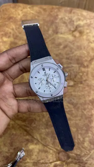 Hublot Geneve Leather Watch