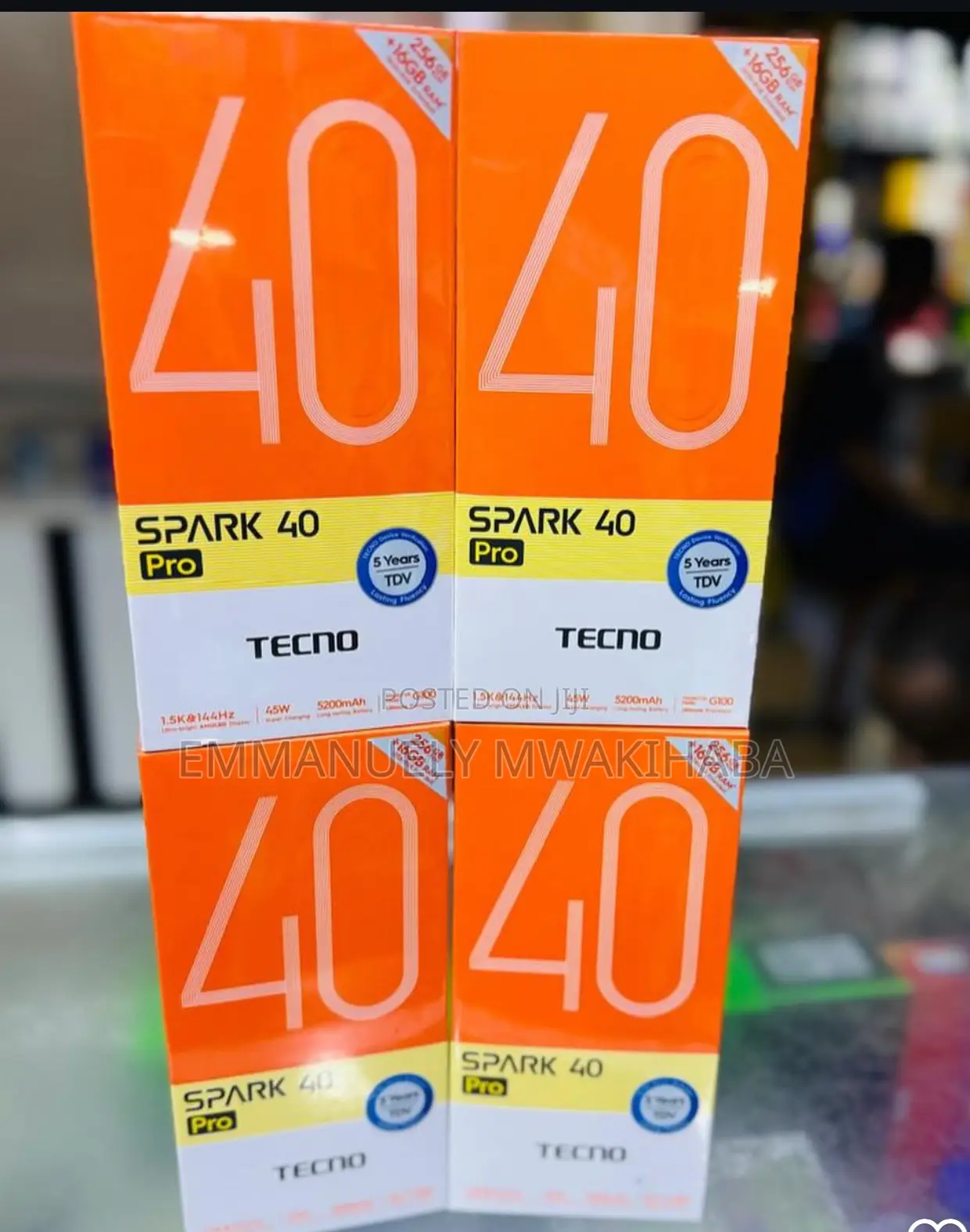 New Tecno Spark 40 256 GB