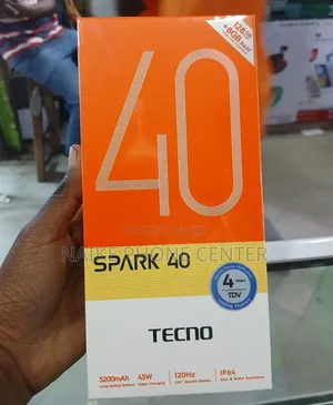 Photo - New Tecno Spark 40 128 GB Black
