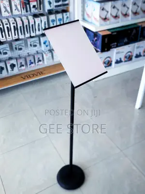 Broadcast Note Floor Stand