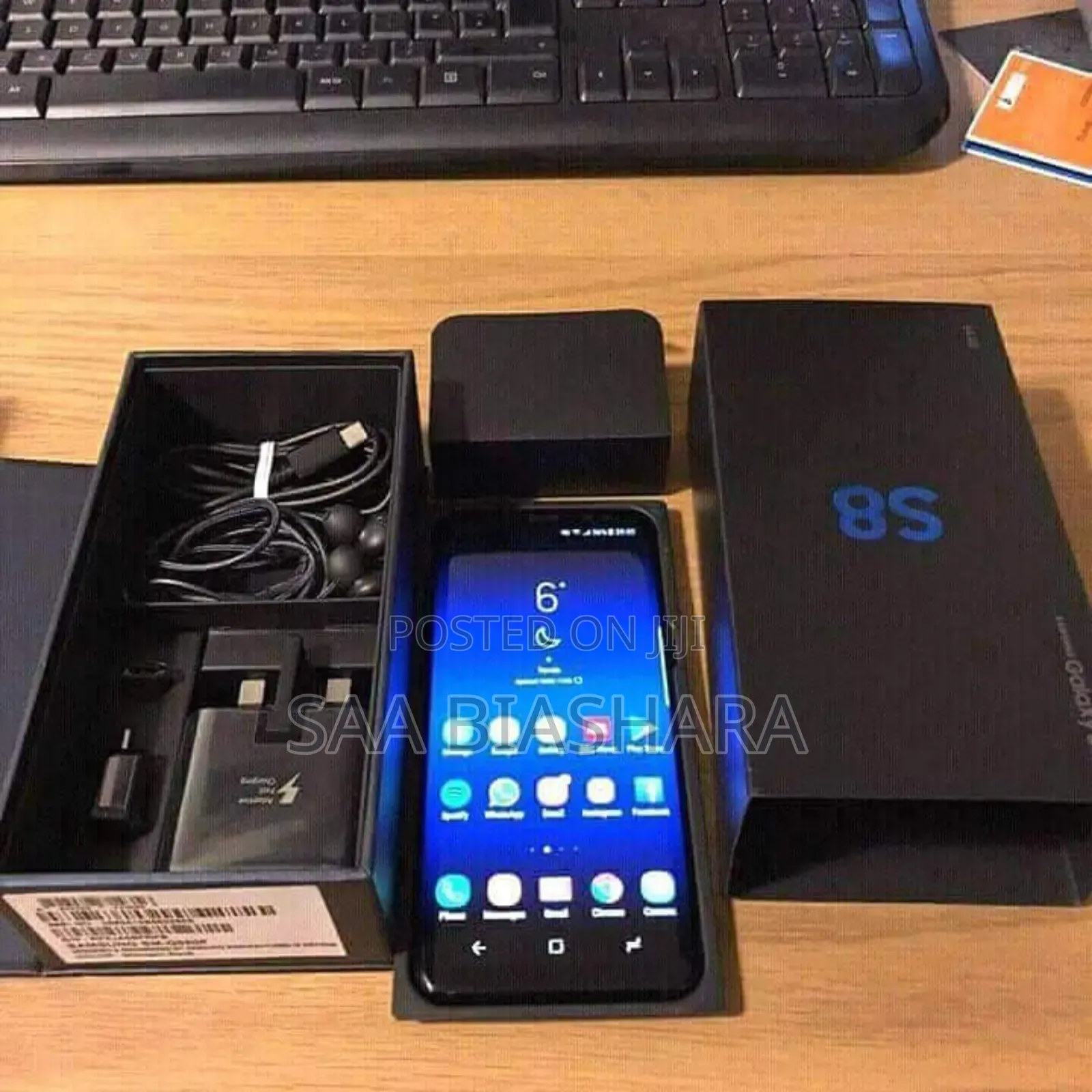 New Samsung Galaxy S8 64 GB Black