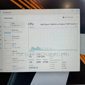 Laptop HP Victus 15 16GB AMD Ryzen 5 SSD 1T