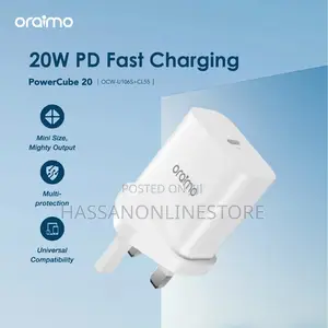Oraimo Powercube 20 20w Wall Charger Kit