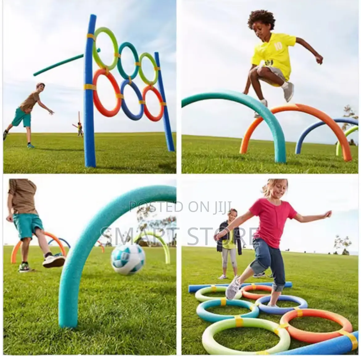 Hollow Flexible Swimming Pool Water Float Aid Woggle Noodles