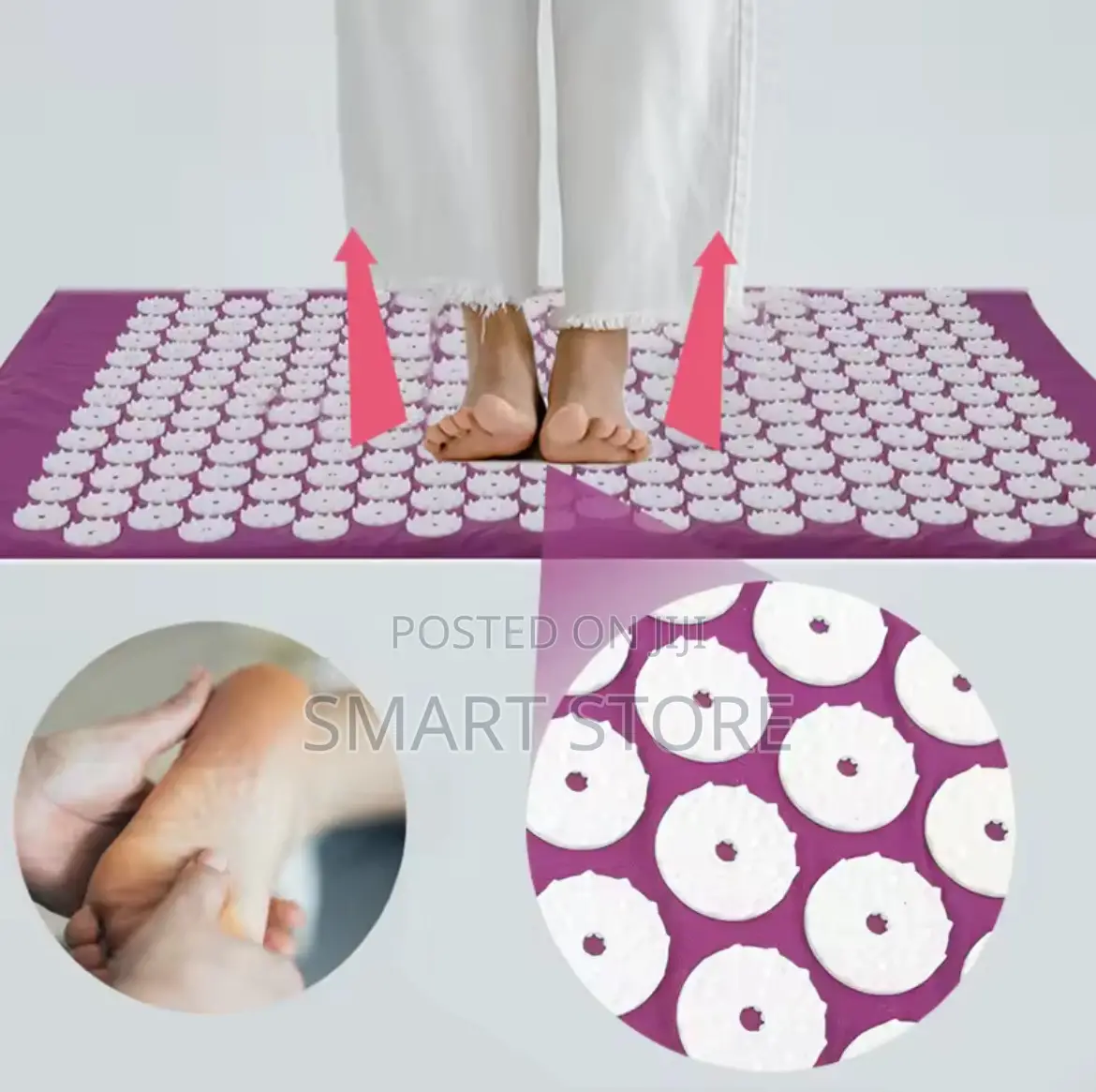Acupressure Mattress Massager Set