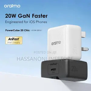 Oraimo Powercube 20 Chic 20w Gan Wall Charger Kit