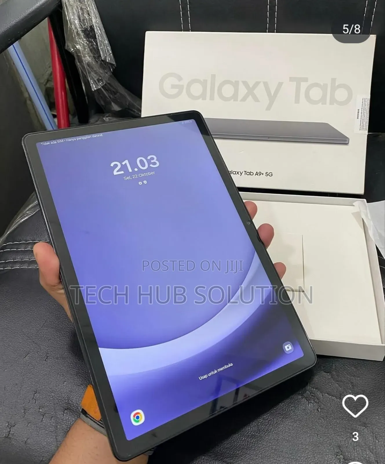 New Samsung Galaxy Tab A9+ 128 GB Silver