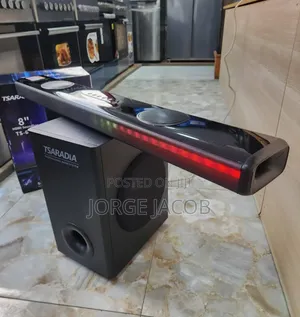 2.1 Gaming Soundbar System With a Subwoofer