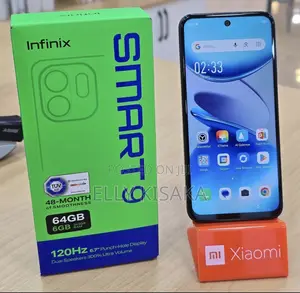 New Infinix Smart 9 64 GB Black