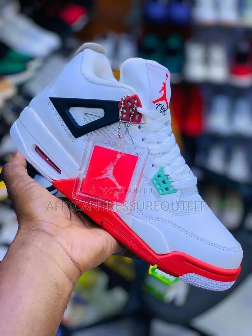 Jordan 4 Collection Available Leather Exterior Size 40–45