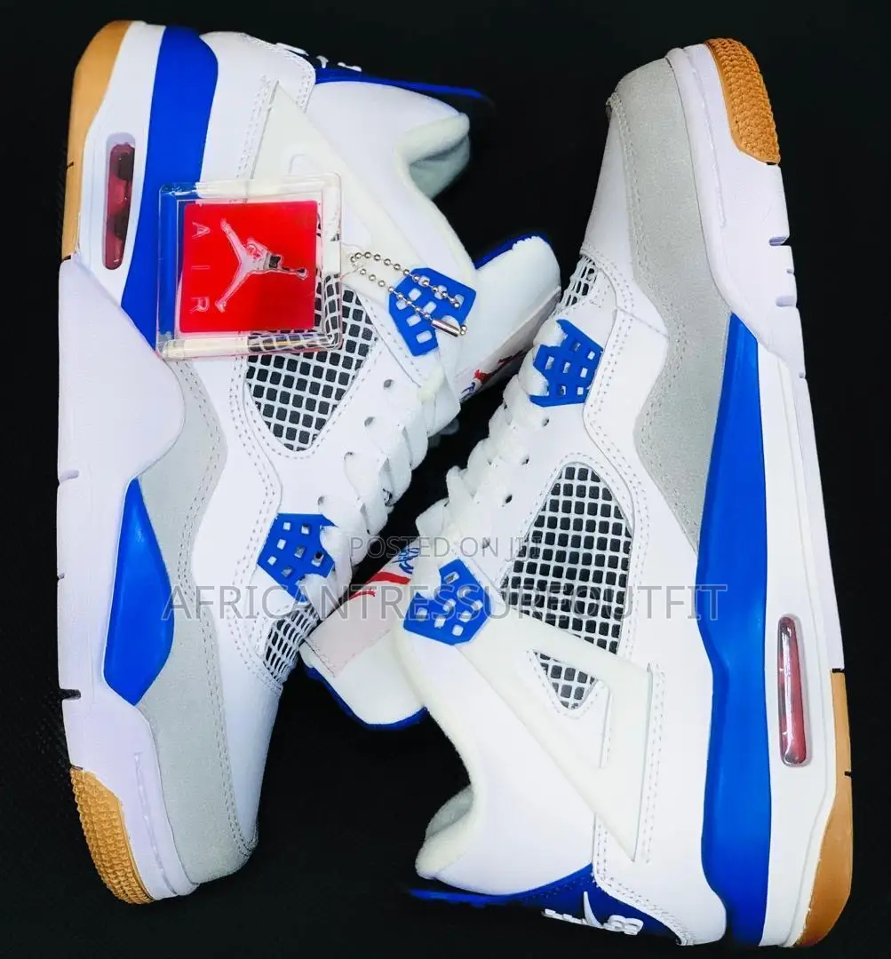 Jordan 4 Collection Available Leather Exterior Size 40–45