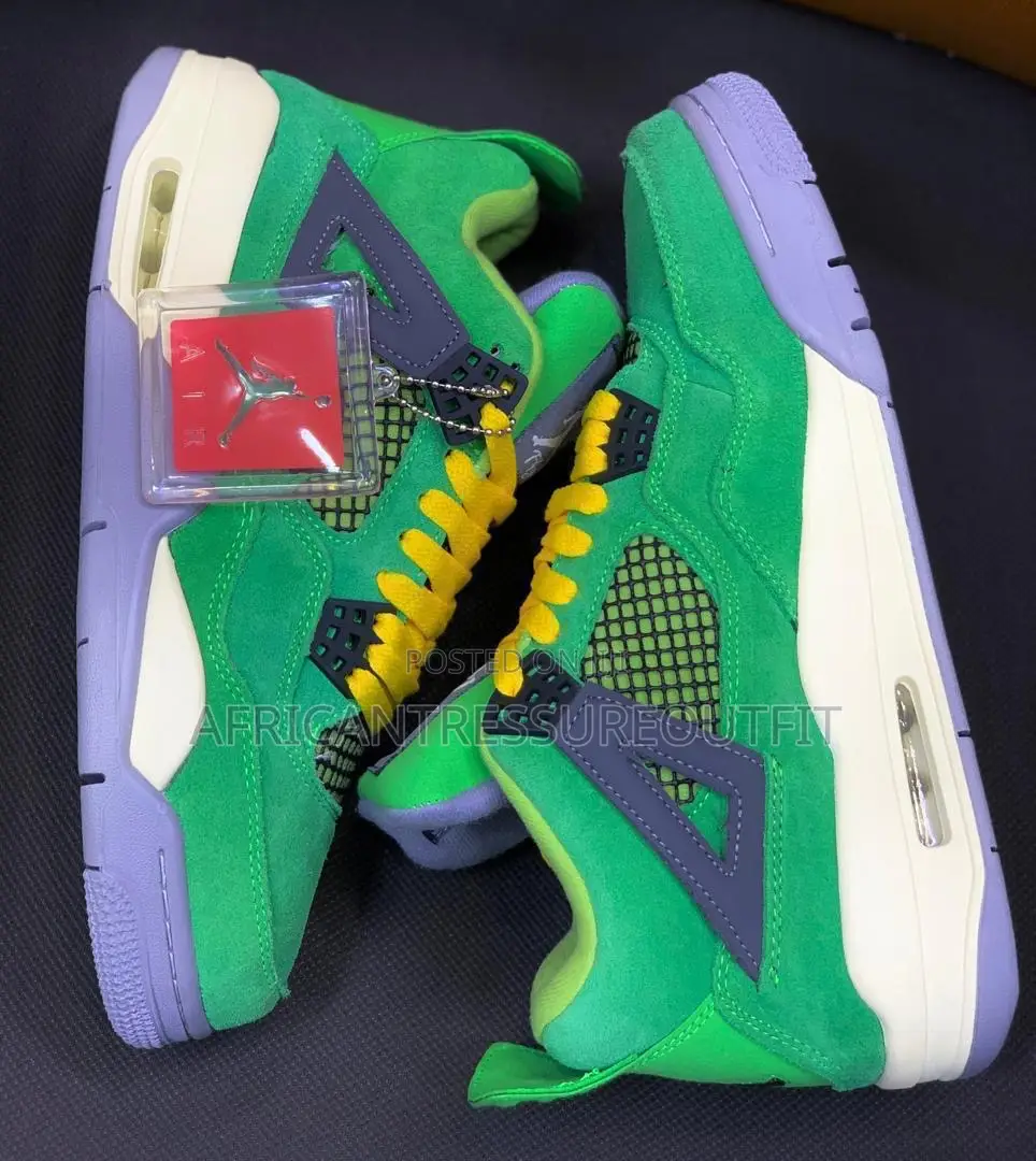 Jordan 4 Collection Available Leather Exterior Size 40–45