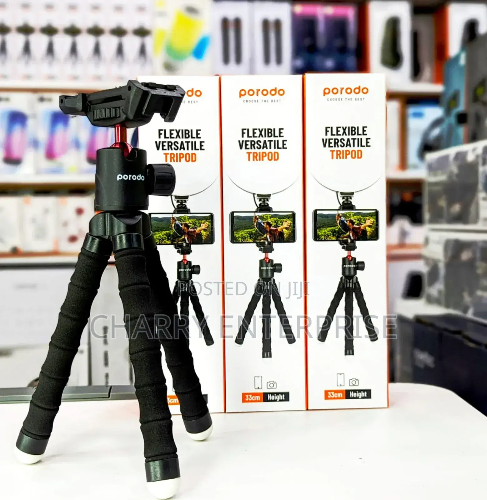 Porodo Flexible Versatile Tripod Stand