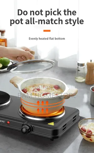Electric Stove 2 Plates(2500 W)