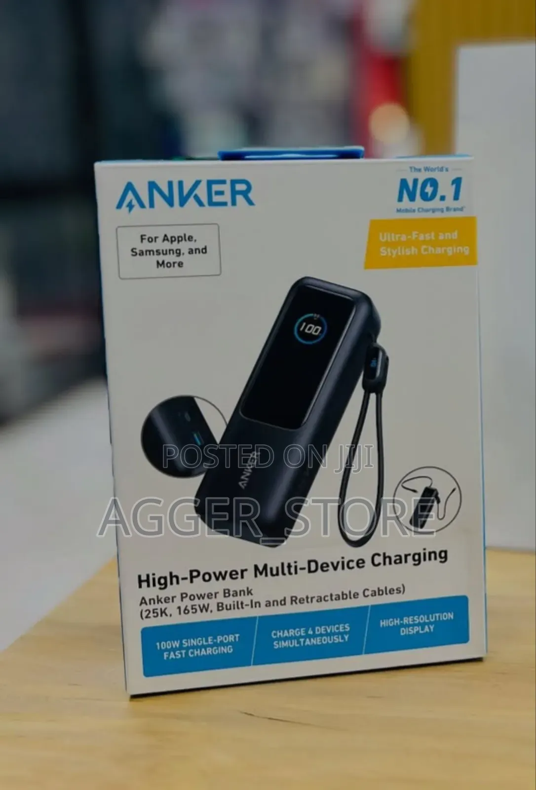 Anker Powerbank for Apple,Samsung and Others 165watts