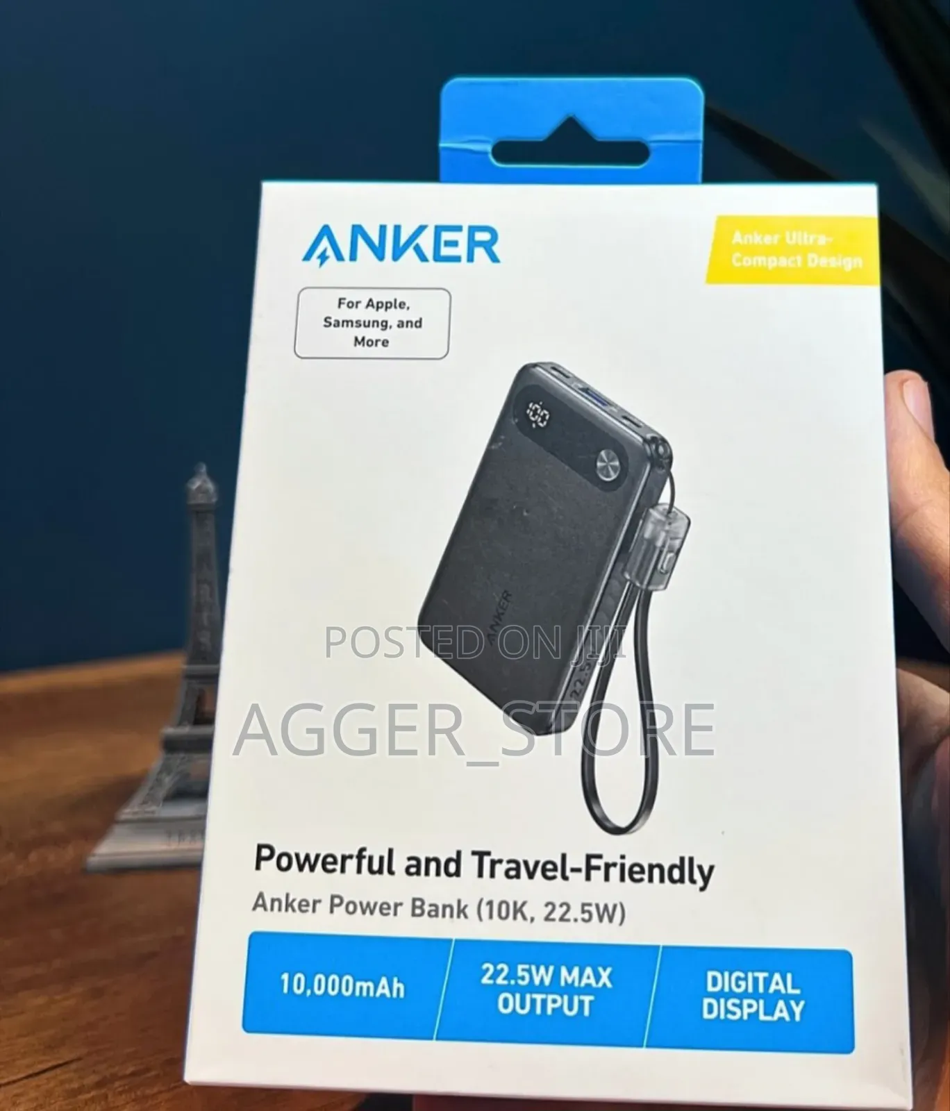 Anker Powerful and Travel Friendly Powerbank 10000mah