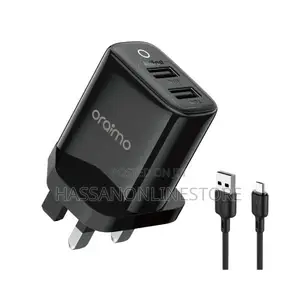 Oraimo Firefly 2u 12w Wall Charger Kit