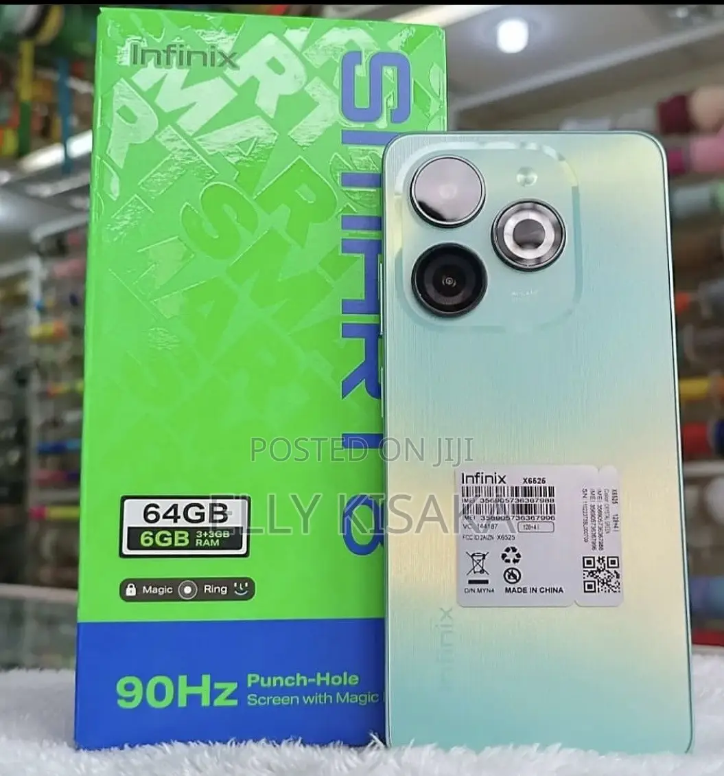New Infinix Smart 8 64 GB Silver