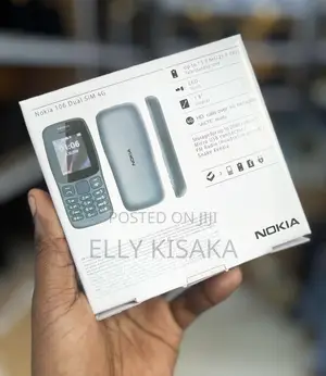 New Nokia 106 Black
