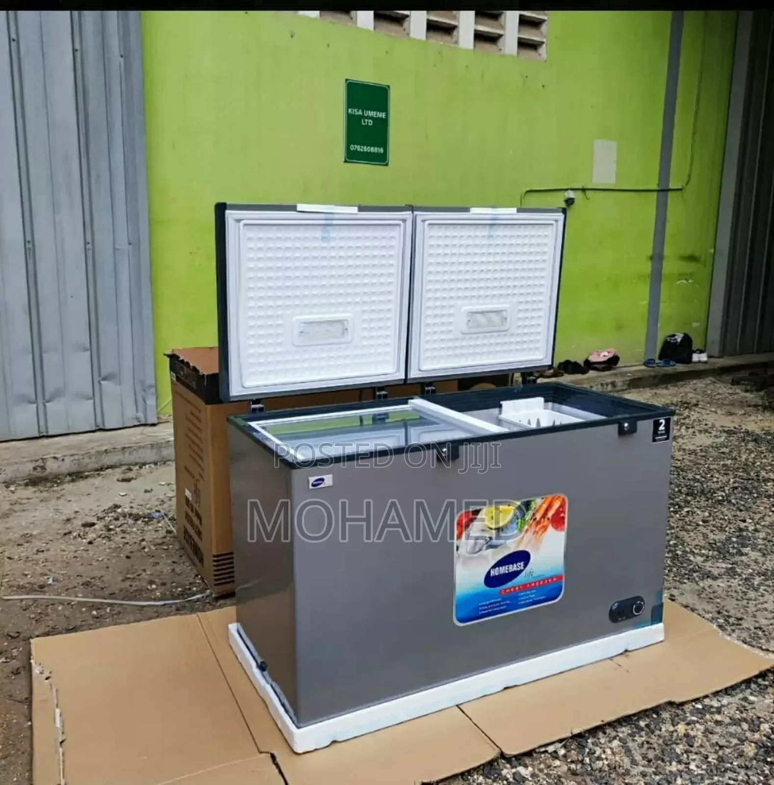 Homebase Friza Kubwa La Lita 400