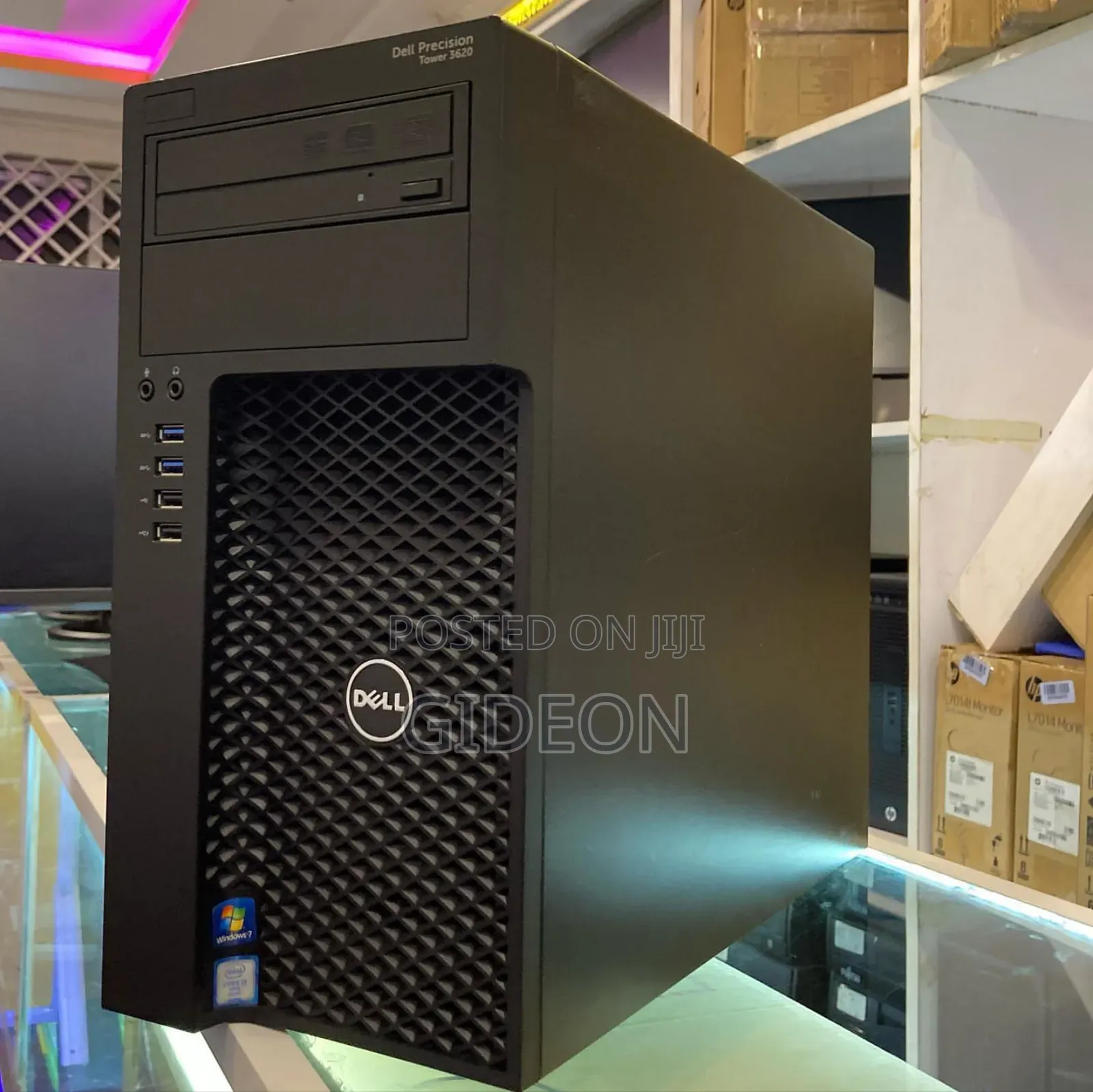 Desktop Computer Dell Precision 3000 16GB Intel Core I7 SSD 500GB