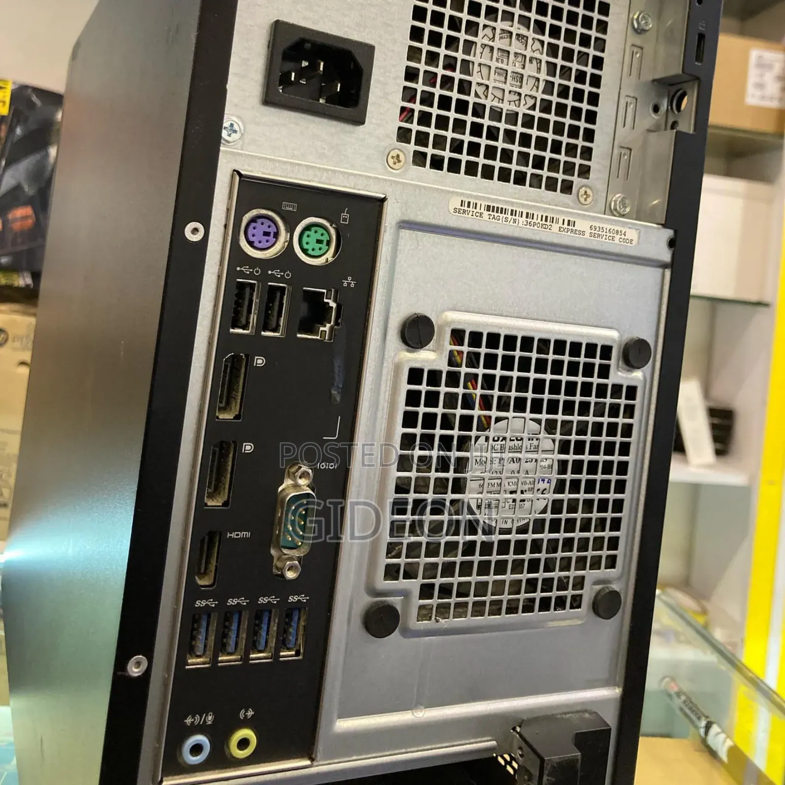 Desktop Computer Dell Precision 3000 16GB Intel Core I7 SSD 500GB