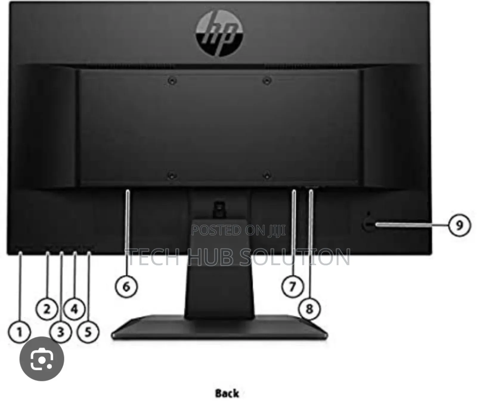 Hp Monitor P204v – 19.5′′ Hd+ Led (1600×900, Hdmi Vga)