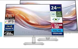 Hp Monitor Series 5 524sh – FHD (100 Hz, Eye‐Care Certified)
