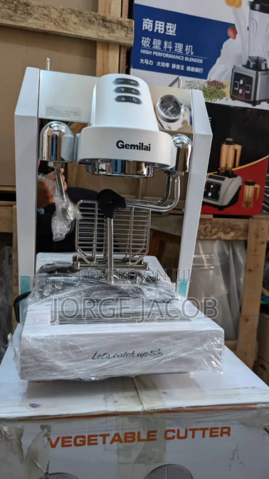 Gemilai Espresso Machine, a Commercial or Professional Model