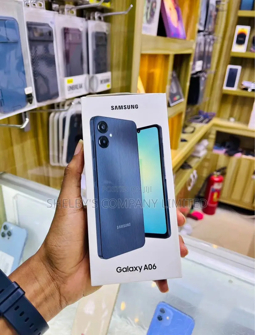 New Samsung Galaxy A06 128 GB Black