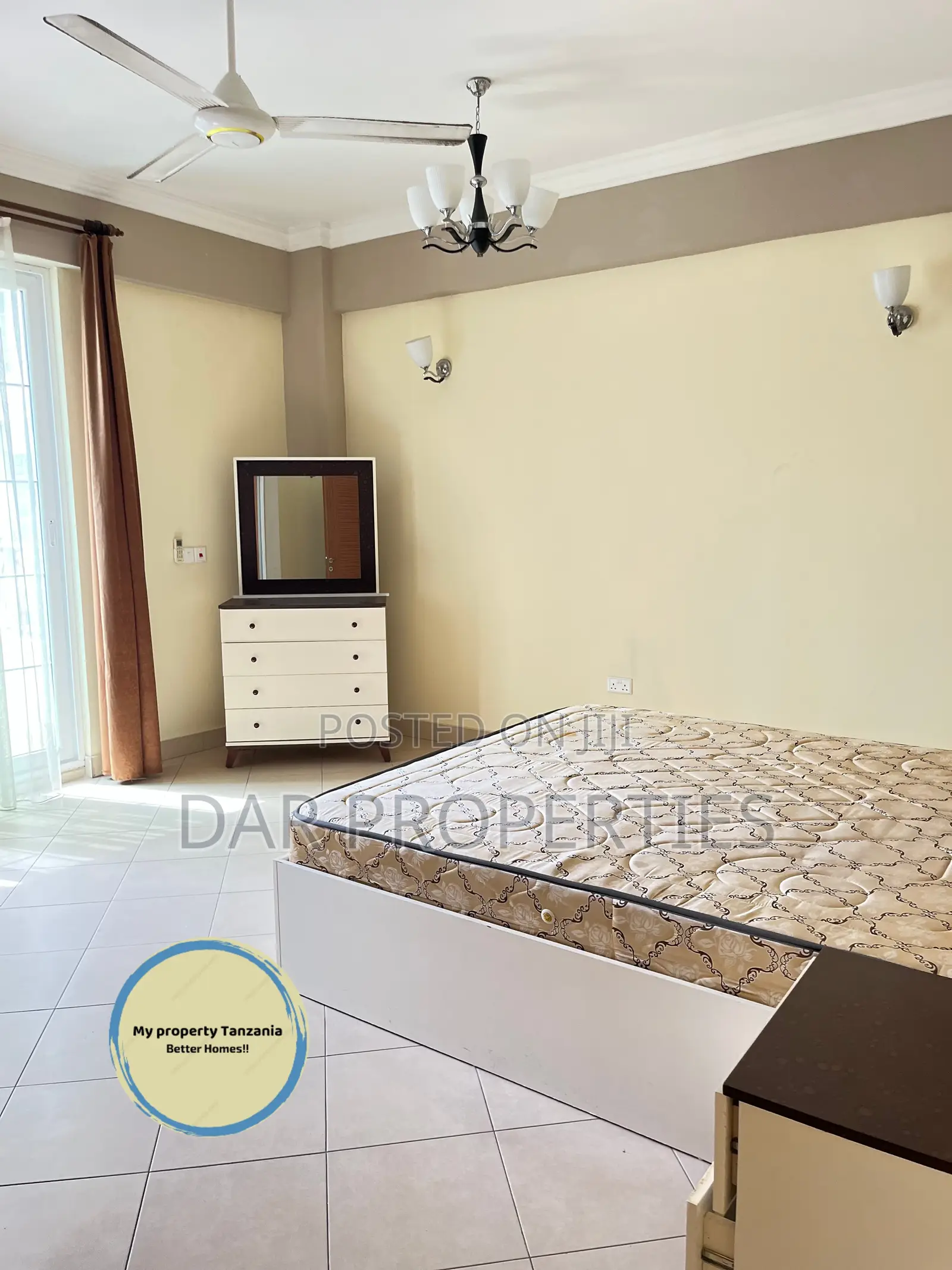 Furnished 3bdrm Apartment in Oysterbay Masaki for rent