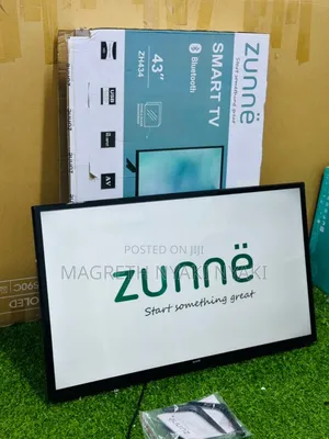 Zunne Smart Tv // 43inches // Full Box //