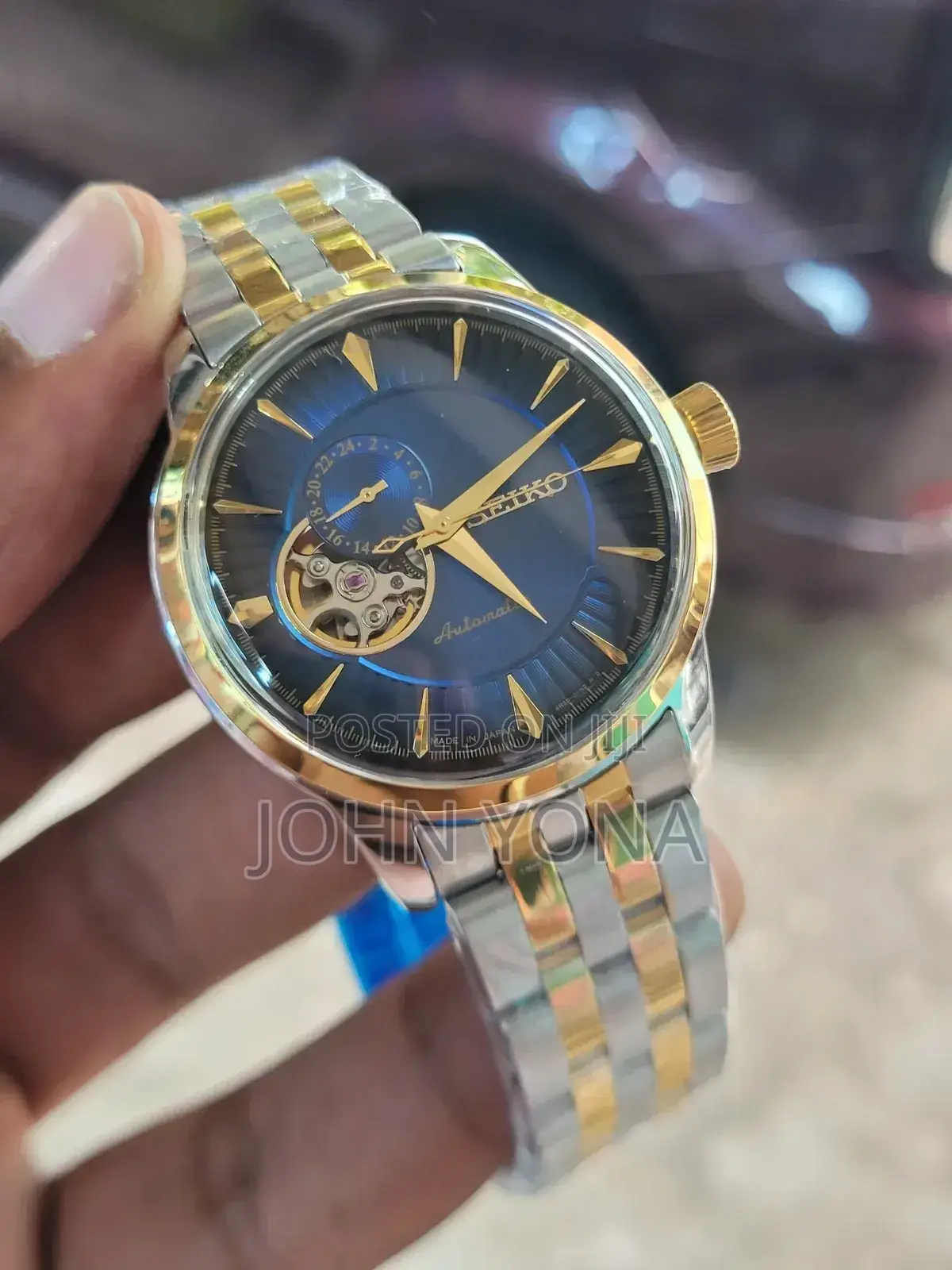 Seiko Automatic Gold and Silver