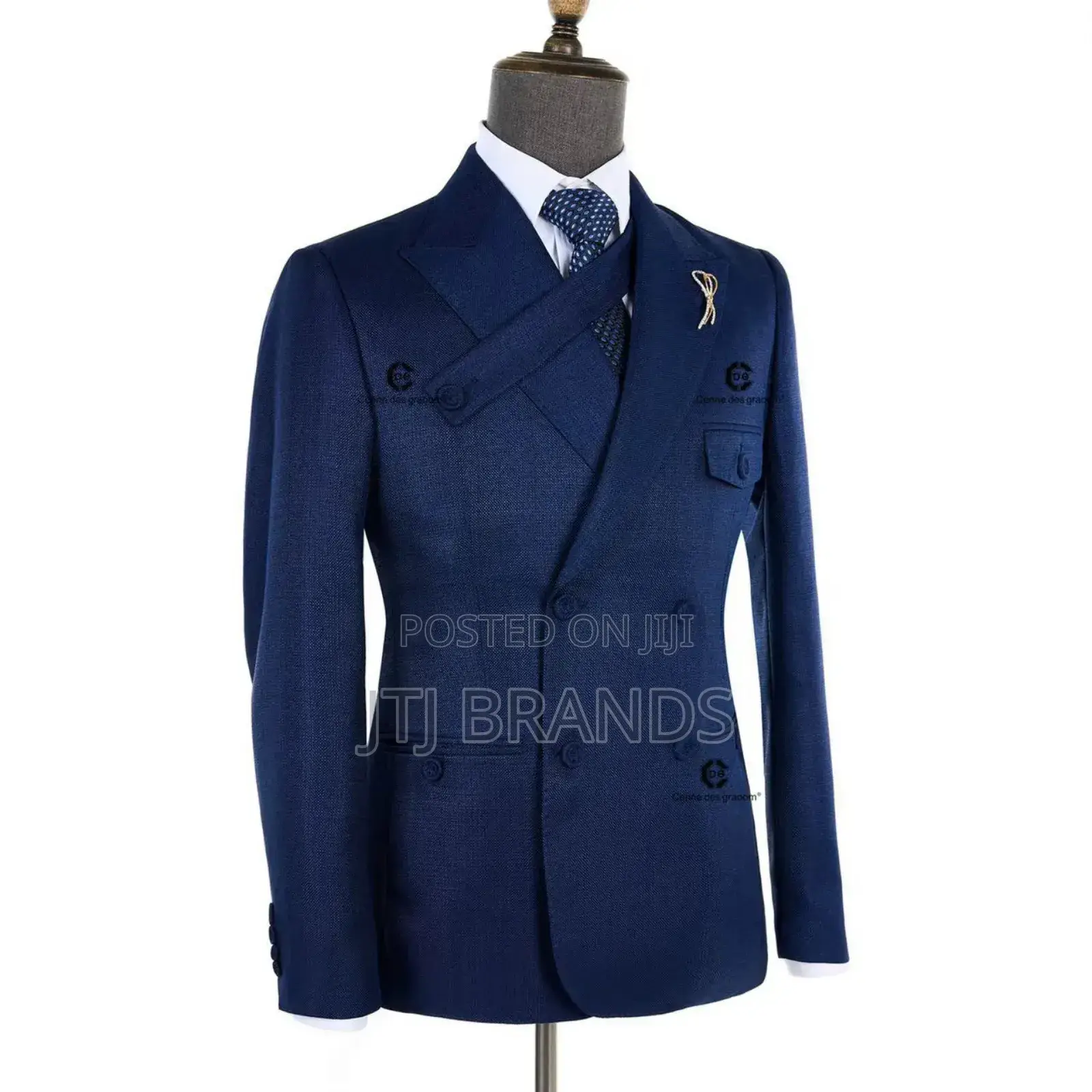 Belt Six Button Suit