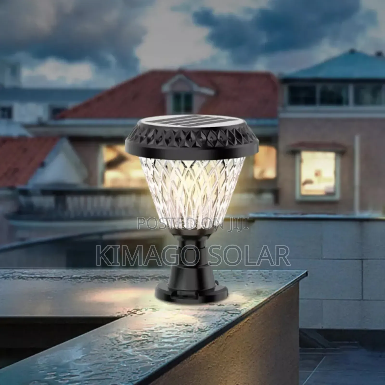 Taa Ya Solar Fence Yenye Rangi Tofauti Tofauti