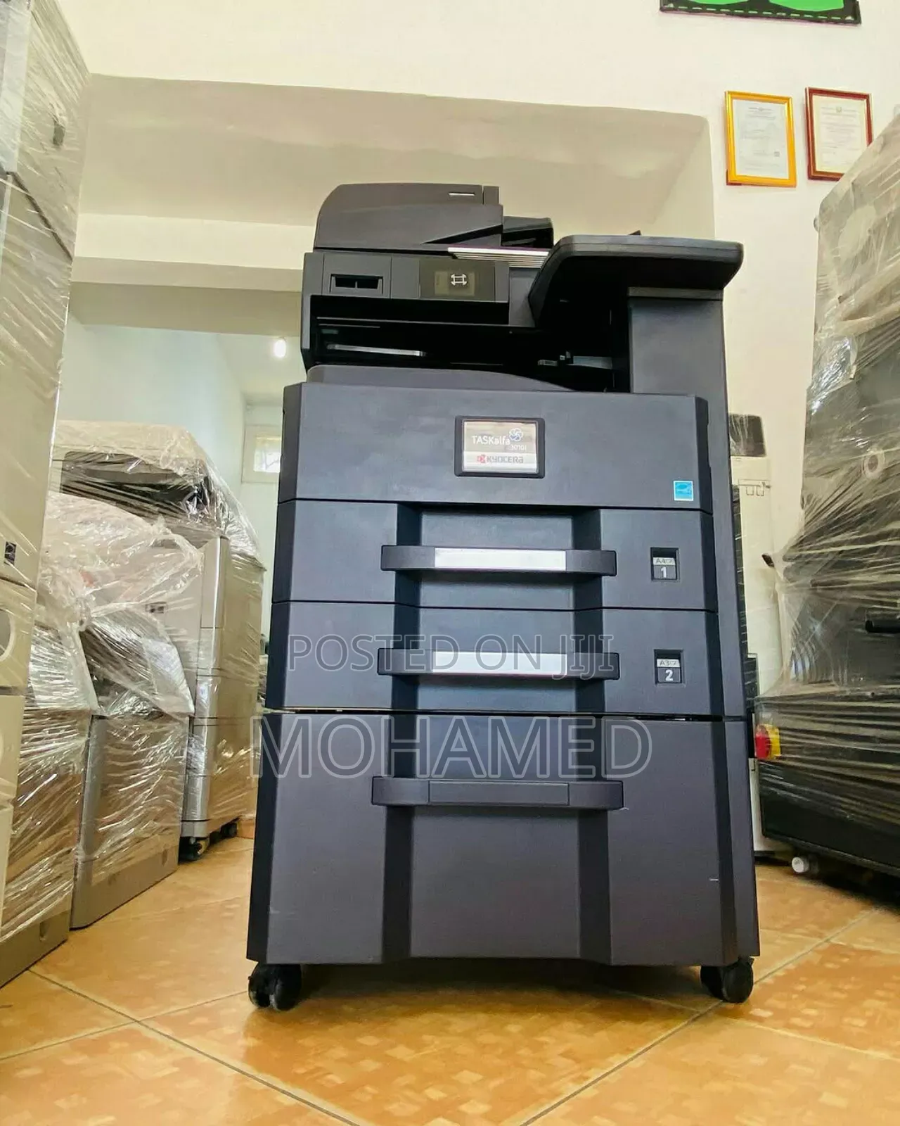 Kyocera 3010i Black White Photocopy Machine