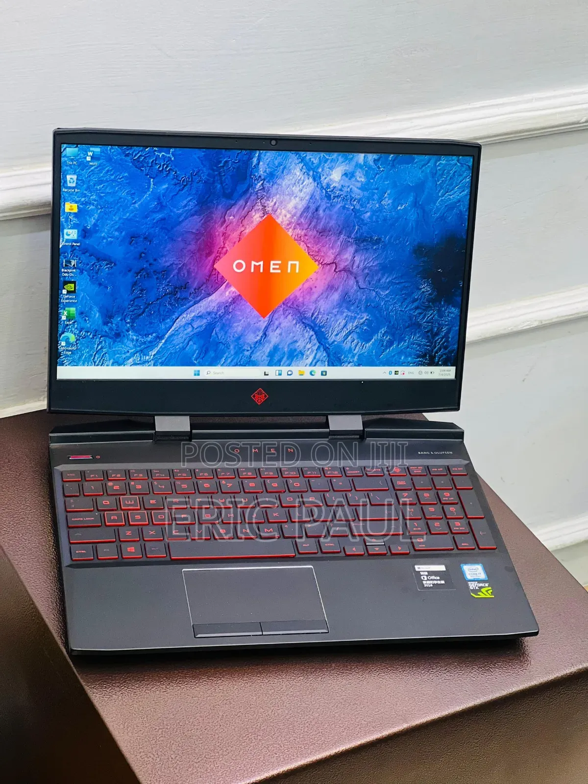 New Laptop HP Omen 15-Ce0xx 16GB Intel Core I7 SSD 512GB