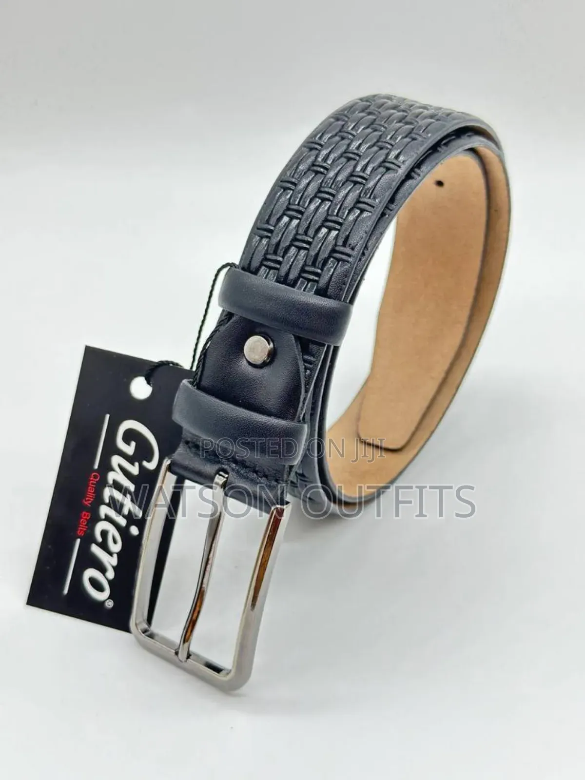Men's Gutiero Brand Leather Belts Official