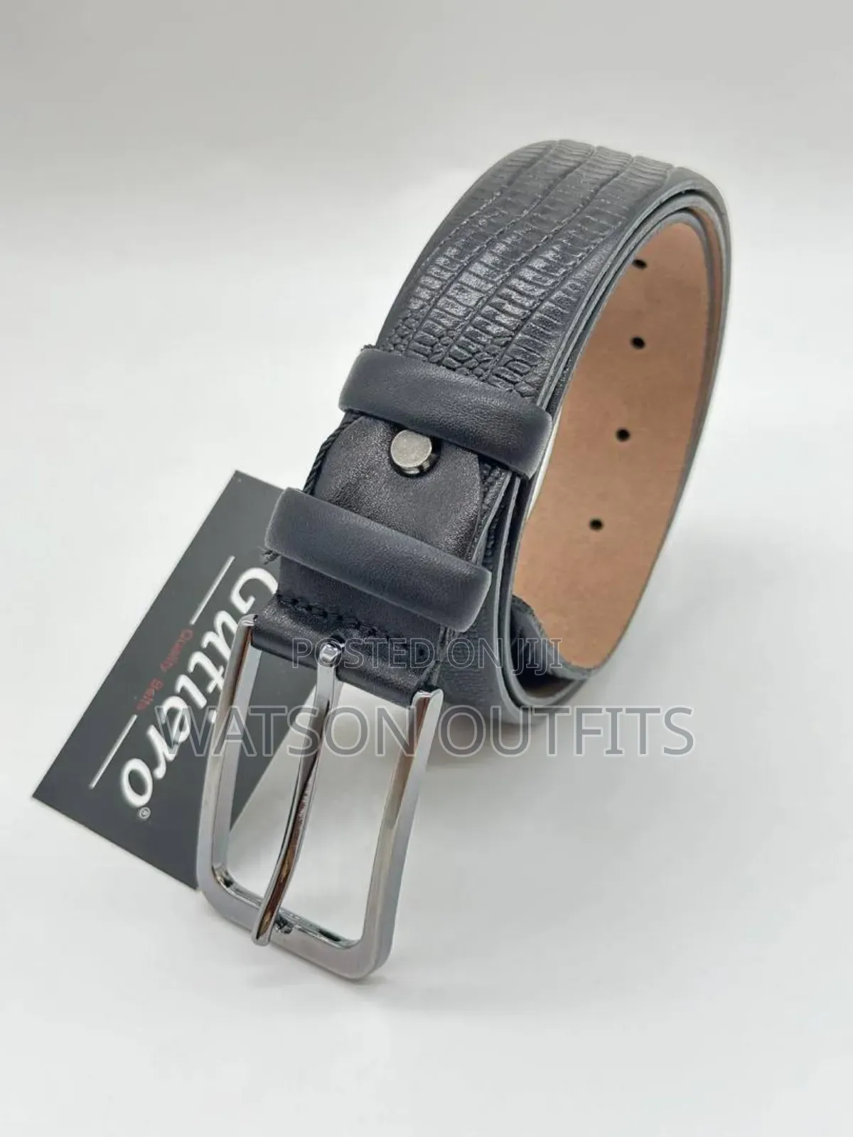 Men's Gutiero Brand Leather Belts Official