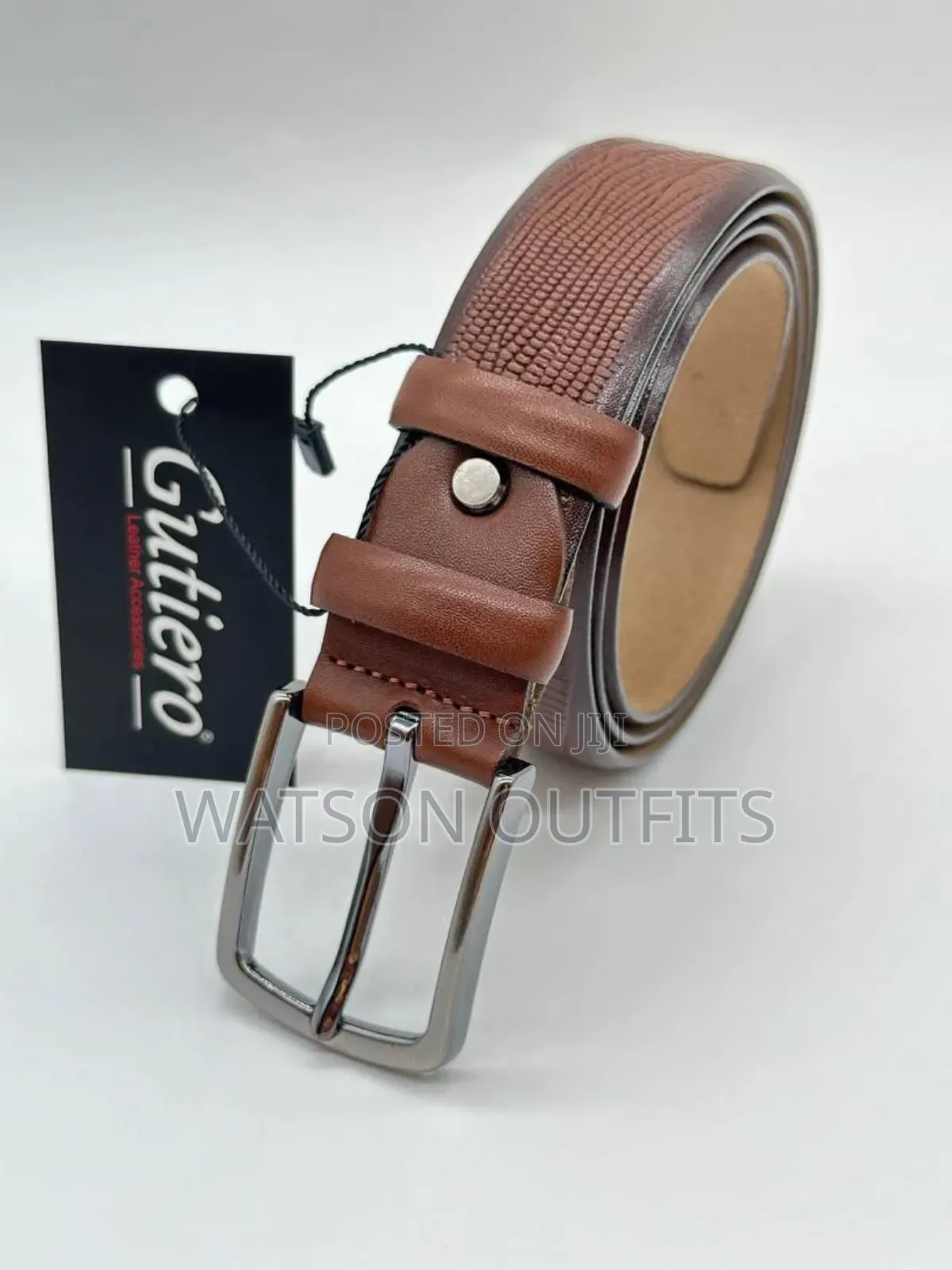 Men's Gutiero Brand Leather Belts Official