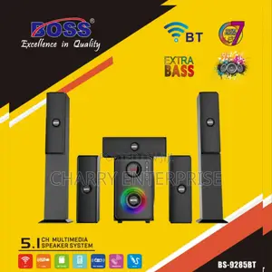 Boss Extra Bass Subwoofer 5.1ch Bs-9285bt Multimedia Speaker