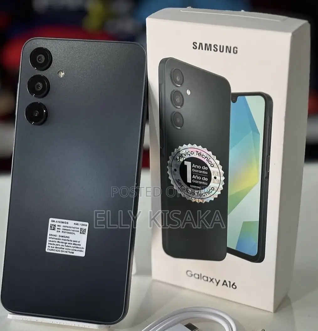 New Samsung Galaxy A16 128 GB Black
