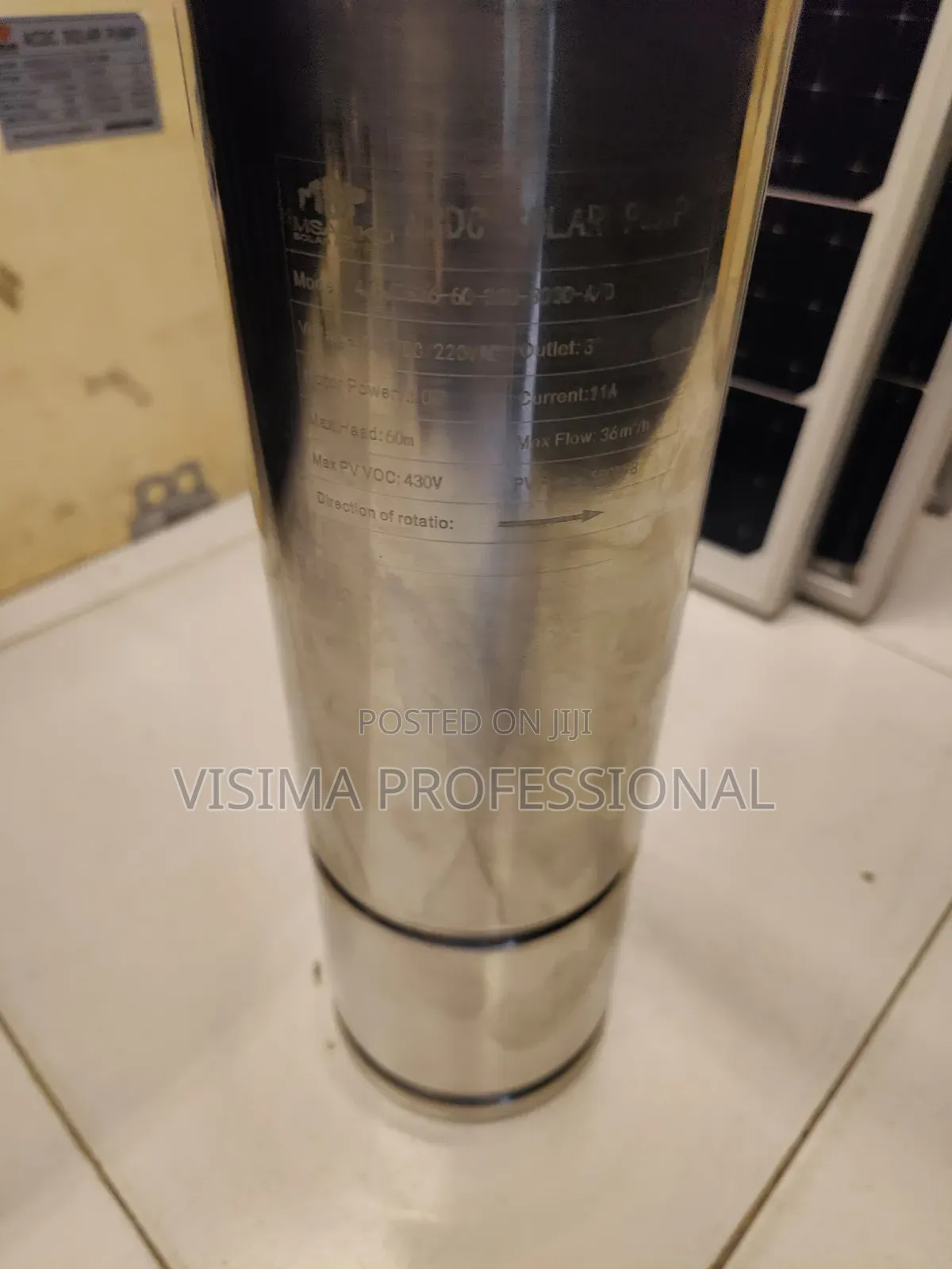 Pata Hybrid Solar Pump 1.5 Hp Inavuta Maji Mita 100 Mpaka 150
