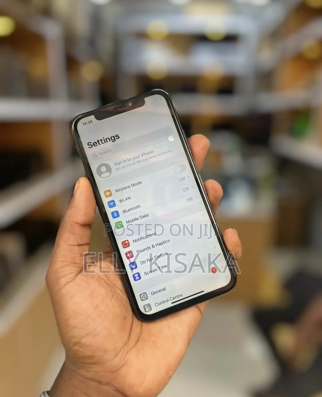 Apple iPhone X 64 GB Black