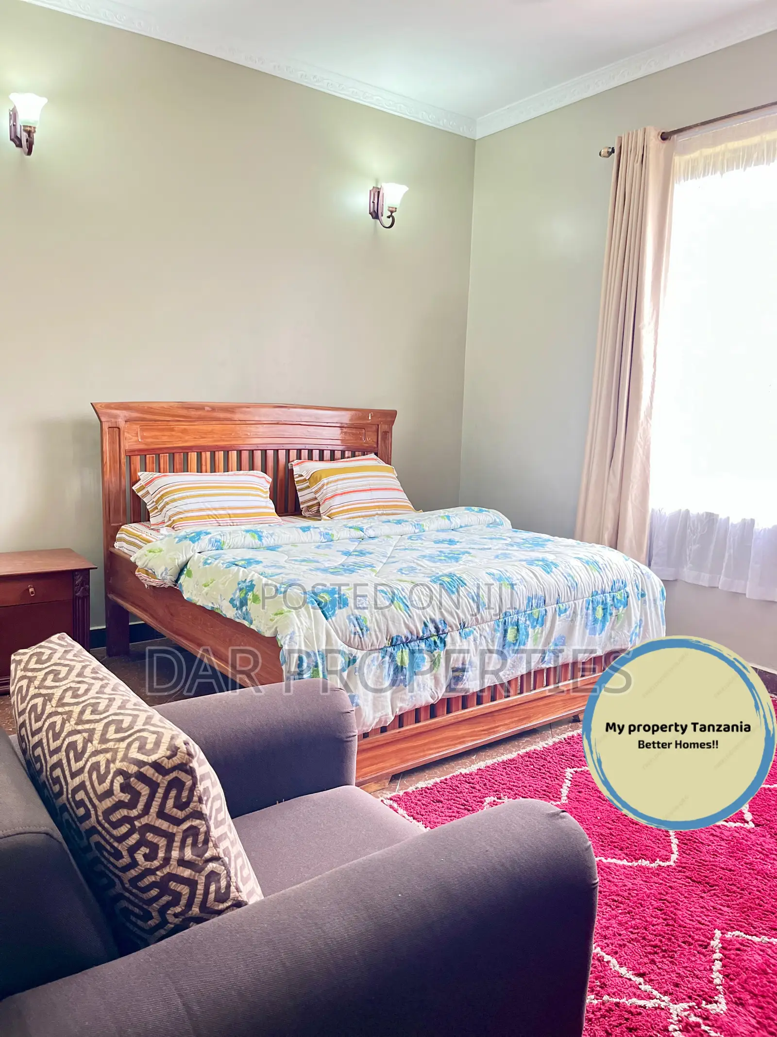Furnished 3bdrm Villa in Masaki for rent