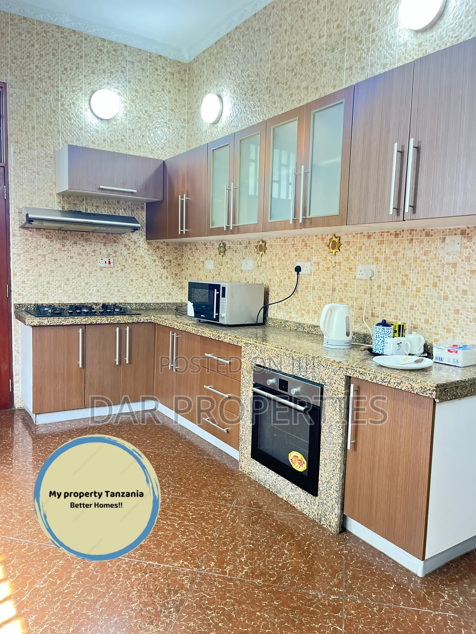 Furnished 3bdrm Villa in Masaki for rent