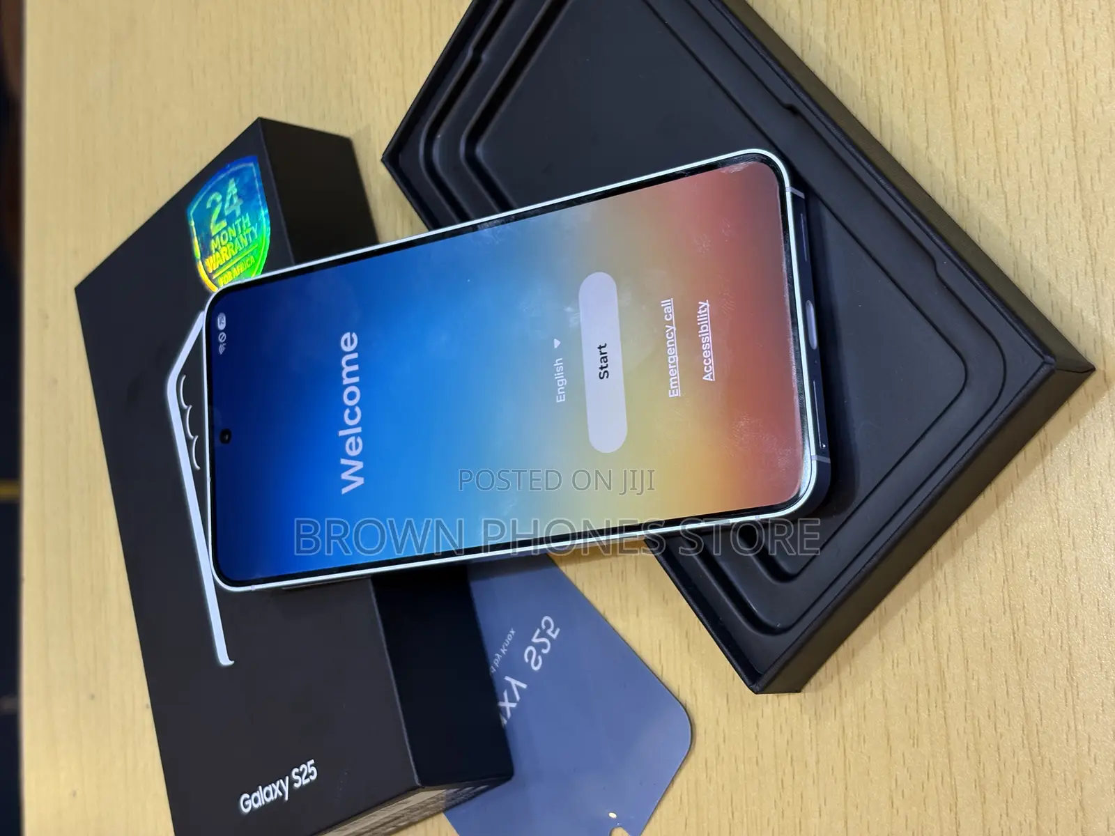 New Samsung Galaxy S25 128 GB Black