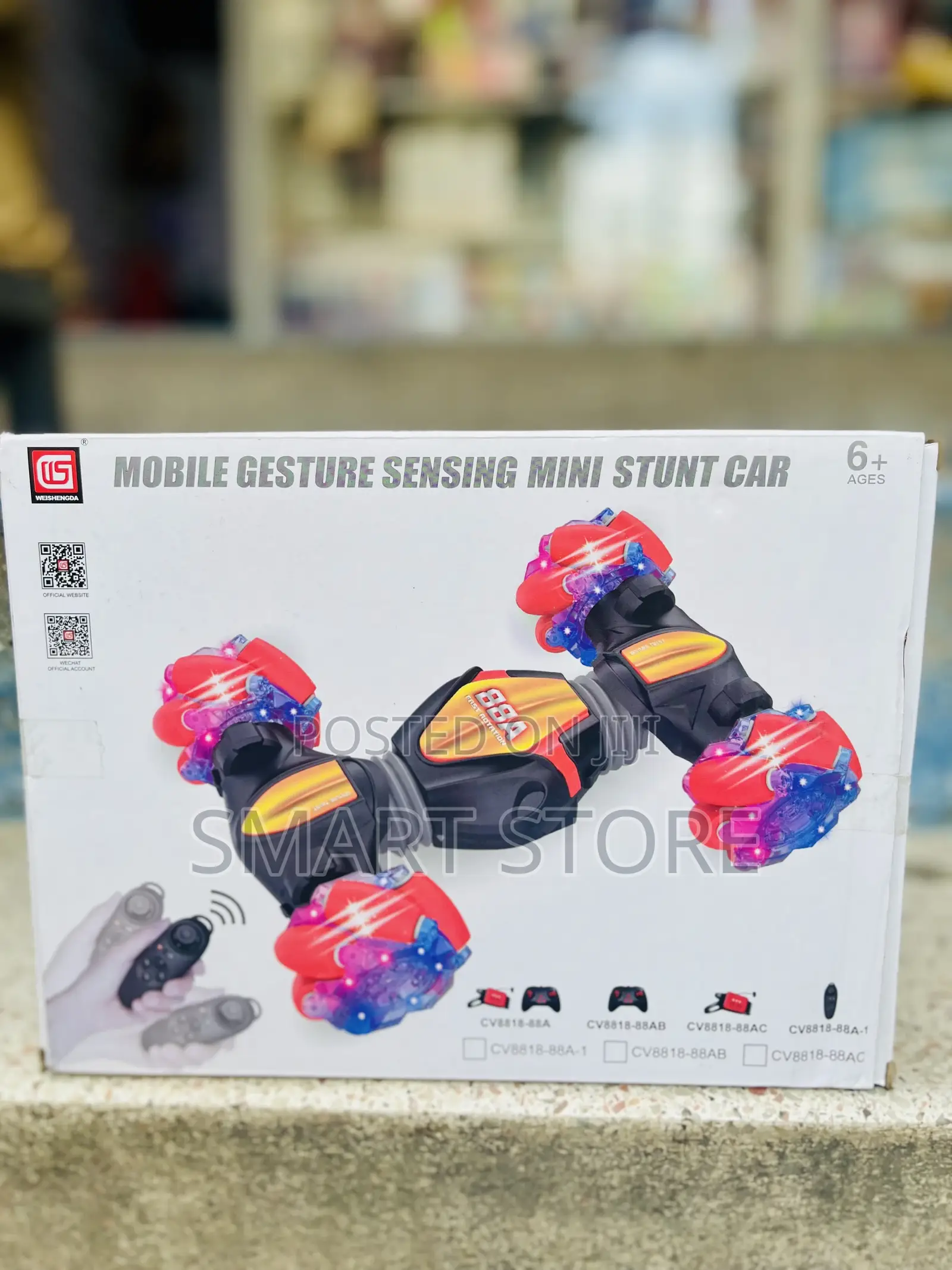 Mobile Gesture Sensing Mini Stunt Car