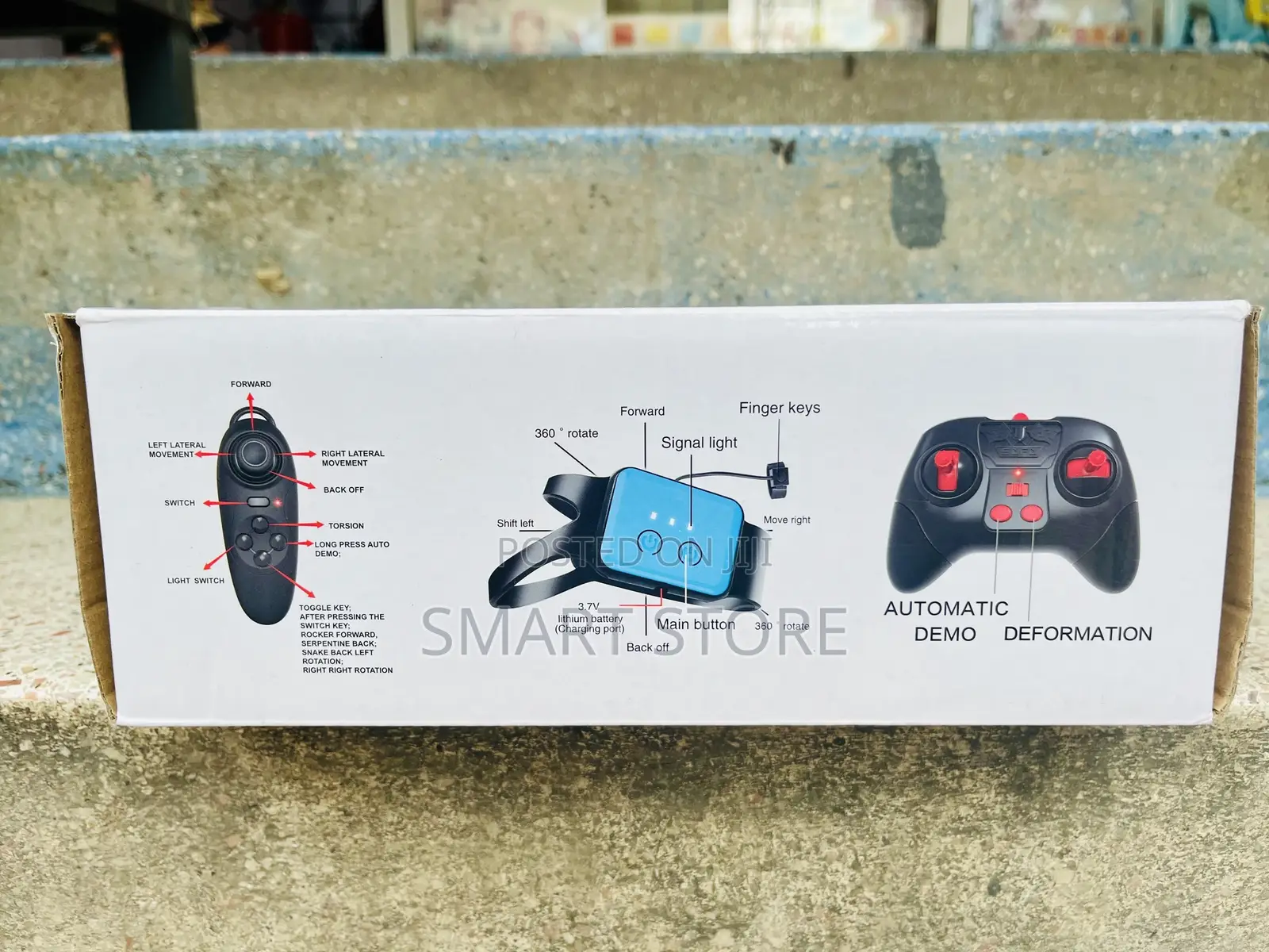 Mobile Gesture Sensing Mini Stunt Car
