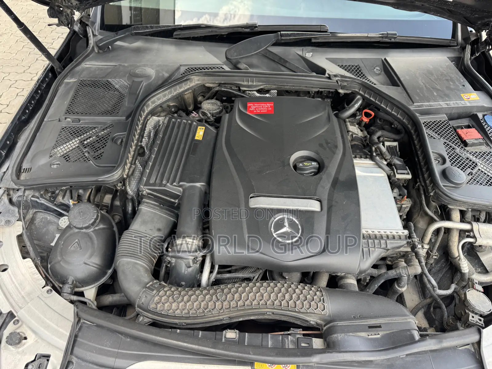 Mercedes-Benz C-Class C 180 (S205) 2015 Black
